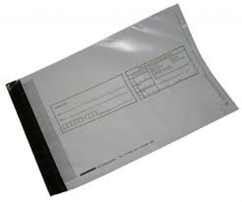 envelope plástico para documentos