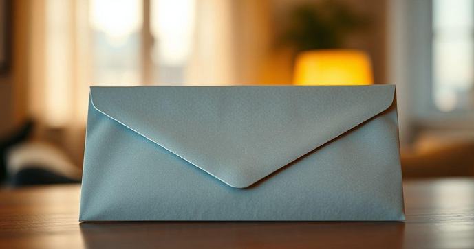 Envelope autocolante facilita o envio seguro e prático de correspondências