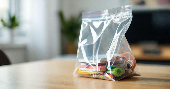 Saco plástico com zíper: a solução prática para organização e armazenamento