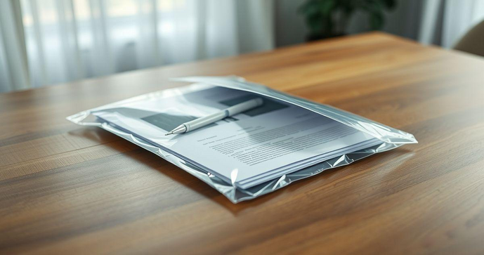 Envelope de Plástico Transparente: Praticidade e Estilo