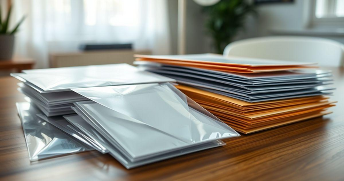 Envelope transparente: a escolha ideal para apresentação e organização