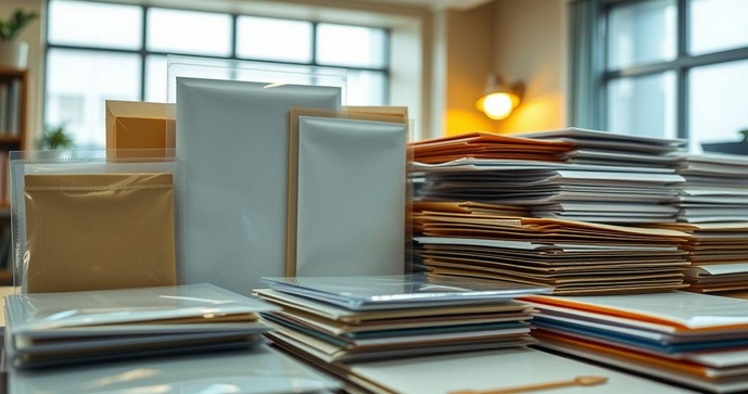 Como escolher o envelope transparente ideal para suas necessidades