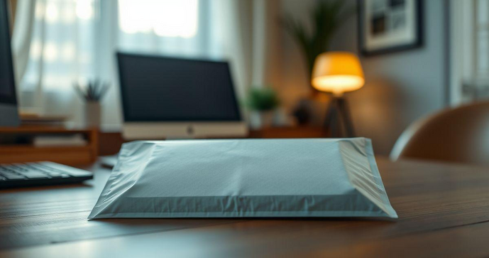 Envelope com lacre adesivo garante segurança e praticidade no envio de correspondências
