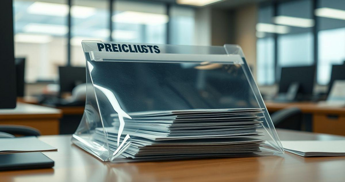 Envelope vai e vem plástico é essencial para proteger documentos importantes
