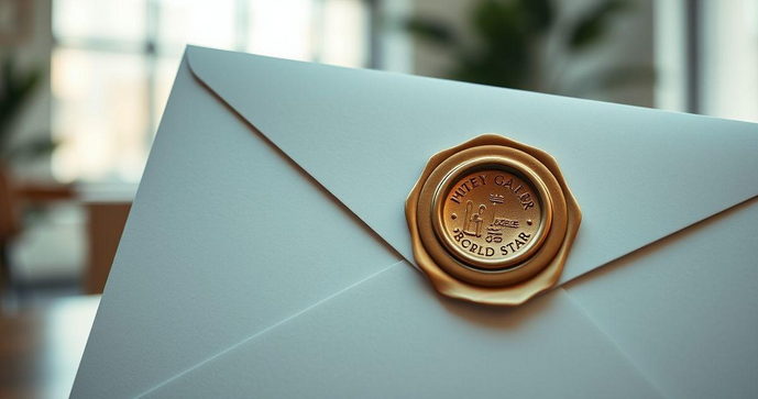 Etiqueta para fechar envelope: como escolher a melhor opção para suas correspondências